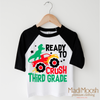I'm Ready To Crush 3rd Grade Dinosaur Monster Truck Shirt - Back To School Tee by Madi Moosh