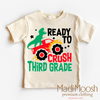 I'm Ready To Crush 3rd Grade Dinosaur Monster Truck Shirt - Back To School Tee by Madi Moosh