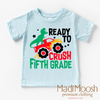 I'm Ready To Crush 5th Grade Dinosaur Monster Truck Shirt - Back To School Tee by Madi Moosh