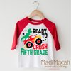 I'm Ready To Crush 5th Grade Dinosaur Monster Truck Shirt - Back To School Tee by Madi Moosh