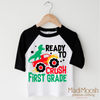 I'm Ready To Crush 1st Grade Dinosaur Monster Truck Shirt - Back To School Tee by Madi Moosh