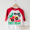 I'm Ready To Crush 1st Grade Dinosaur Monster Truck Shirt - Back To School Tee by Madi Moosh