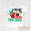 I'm Ready To Crush 1st Grade Dinosaur Monster Truck Shirt - Back To School Tee by Madi Moosh