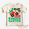 I'm Ready To Crush Kindergarten Dinosaur Monster Truck Shirt - Back To School Tee by Madi Moosh