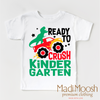 I'm Ready To Crush Kindergarten Dinosaur Monster Truck Shirt - Back To School Tee by Madi Moosh
