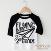 Flying Into 3rd Grade Back To School Shirt - School Shirt by Madi Moosh