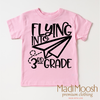 Flying Into 3rd Grade Back To School Shirt - School Shirt by Madi Moosh