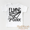 Flying Into 3rd Grade Back To School Shirt - School Shirt by Madi Moosh