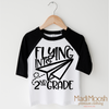 Flying Into 2nd Grade Back To School Shirt - School Shirt by Madi Moosh