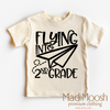Flying Into 2nd Grade Back To School Shirt - School Shirt by Madi Moosh