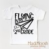 Flying Into 2nd Grade Back To School Shirt - School Shirt by Madi Moosh