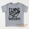 Flying Into Kindergarten Back To School Shirt - School Shirt by Madi Moosh