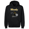 Larry Murphy Pittsburgh Retro Script WHT by 500 LEVEL