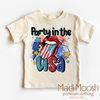 Party In The USA 4th Of July Shirt by Madi Moosh
