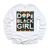 Dope Black Girl Juneteenth Shirt - Black History Kids & Adult Tee by Madi Moosh