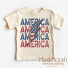 America Lighting Bolt - July 4th