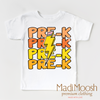 Pre-K Lightning Bolt Shirt - School Shirt by Madi Moosh