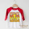 First Grade Lightning Bolt Shirt - School Shirt by Madi Moosh