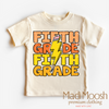 Fifth Grade Lightning Bolt Shirt - School Shirt by Madi Moosh