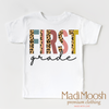 First Grade Leopard Shirt - Back To School by Madi Moosh