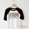 Second Grade Leopard Shirt - Back To School by Madi Moosh
