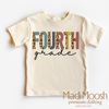 Fourth Grade Leopard Shirt - Back To School by Madi Moosh