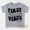 First Grade Vibes Shirt - School Shirt by Madi Moosh