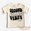 Second Grade Vibes Shirt - School Shirt by Madi Moosh