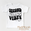 Second Grade Vibes Shirt - School Shirt by Madi Moosh