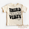Third Grade Vibes Shirt - School Shirt by Madi Moosh