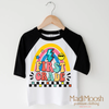 First Grade Rainbow School Shirt - School Shirt by Madi Moosh