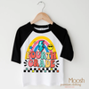 Third Grade Rainbow School Shirt - School Shirt by Madi Moosh