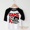 Game On Kindergarten Back To School Shirt - School Shirt by Madi Moosh