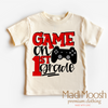 Game On First Grade Back To School Shirt - School Shirt by Madi Moosh