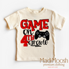 Game On Fourth Grade Back To School Shirt - School Shirt by Madi Moosh