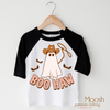 Boo Haw Ghost Shirt - Cowboy Halloween Shirt by Madi Moosh