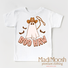 Boo Haw Ghost Shirt - Cowboy Halloween Shirt by Madi Moosh