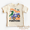 Cushing Pumpkins Shirt - Monster Truck Halloween Shirt by Madi Moosh