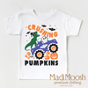 Cushing Pumpkins Shirt - Monster Truck Halloween Shirt by Madi Moosh
