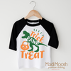 Trick Rawr Treat Shirt - Dinosaur Halloween Shirt by Madi Moosh
