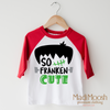 So Franken Cute Shirt - Halloween Shirt by Madi Moosh
