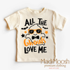 All The Ghouls Love Me Shirt - Halloween Shirt by Madi Moosh