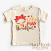 Little Miss Thankful Shirt - Thanksgiving Shirt by Madi Moosh