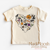 I Love Halloween Heart Shirt - Halloween Shirt by Madi Moosh