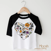 I Love Halloween Heart Shirt - Halloween Shirt by Madi Moosh