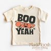 Boo Yeah Shirt - Halloween Shirt by Madi Moosh