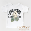 Cycopath Boys Ghost Shirt - Halloween Shirt by Madi Moosh