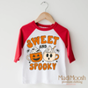 Sweet And Spooky Shirt - Halloween Shirt by Madi Moosh