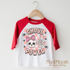 Ghoul Power Shirt - Halloween Shirt by Madi Moosh