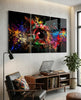 Colors in My Eyes Mega Glass Wall Art by Insigneart USA